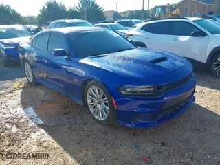 2020 Dodge Charger Scat Pack with VIN 2C3CDXGJ0LH224026, listed as a IAAI auction lot 40021773 with 38,253 mi miles. Bid and sale history available at carsss.com. Image 1.