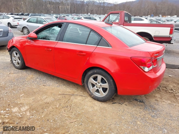 2015 Chevrolet Cruze LT with VIN 1G1PC5SB4F7160120, listed as a IAAI auction lot 41597895 with 79,360 mi miles. Bid and sale history available at carsss.com. Image 3.