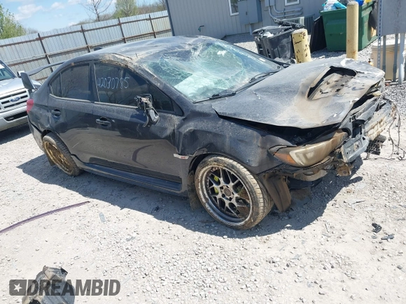 2018 Subaru WRX STI with VIN JF1VA2M61J9803884, listed as a IAAI auction lot 42030785 with 67,197 mi miles. Bid and sale history available at carsss.com. Image 1.