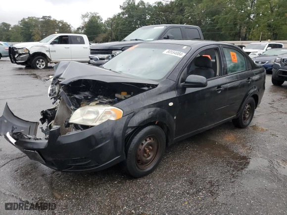 2008 Chevrolet Aveo LS with VIN KL1TD56688B059699, listed as a Copart auction lot 80554084 with 116,104 mi miles and Non Repairable. Bid and sale history available at carsss.com. Image 1.