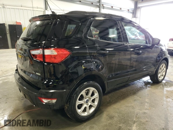 2019 Ford EcoSport SE with VIN MAJ3S2GE5KC298203, listed as a Copart auction lot 49319915 with 34,306 mi miles and Clean Title. Bid and sale history available at DreamBid. Image 3.