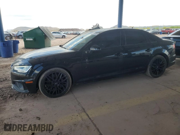 2019 Audi S4 Premium Plus z VIN WAUB4AF45KA067958, wystawiony jako Copart lot #53615835 z przebiegiem 49 331 mil mil oraz Czysty tytuł • Clean title. Historia ofert i sprzedaży dostępna na DreamBid. Obrazek 1.