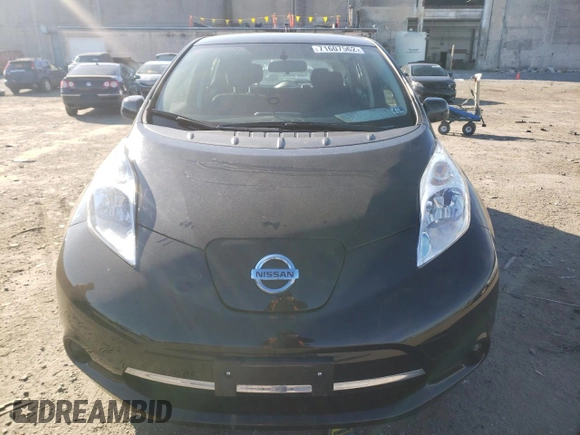 2017 Nissan LEAF SL with VIN 1N4BZ0CP3HC303636, listed as a Copart auction lot 71607562 with 33,367 mi miles. Bid and sale history available at carsss.com. Image 5.