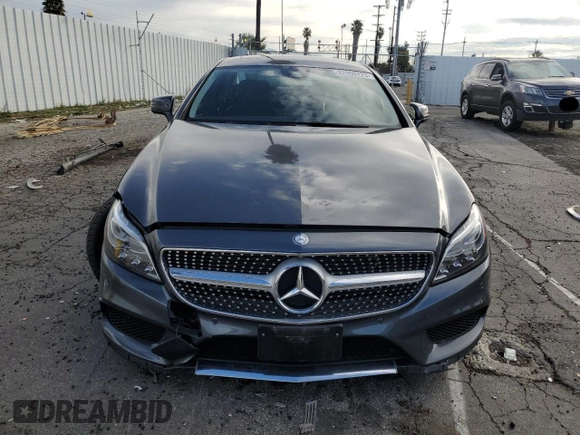 2015 Mercedes-Benz CLS-Class CLS 400 with VIN WDDLJ6FBXFA134822, listed as a Copart auction lot 82959723 with 33,754 mi miles. Bid and sale history available at carsss.com. Image 5.