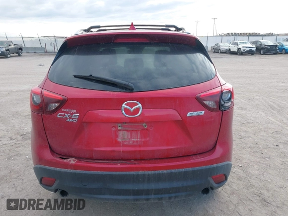 2016 Mazda CX-5 Grand Touring with VIN JM3KE4DY8G0729446, listed as a IAAI auction lot 41871207 with 89,258 mi miles. Bid and sale history available at carsss.com. Image 17.