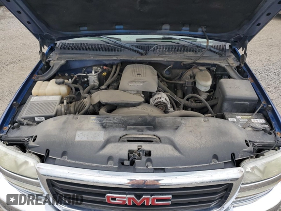 2004 GMC Sierra 1500 SLE with VIN 1GTEK19T34Z267816, listed as a Copart auction lot 54185515 with 214,695 mi miles and Salvage title. Bid and sale history available at DreamBid. Image 11.