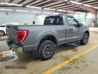 2021 Ford F-150 XL with VIN 1FTMF1EP7MKE58611, listed as a Copart auction lot 56912955 with 30,850 mi miles and Salvage title. Bid and sale history available at DreamBid. Image 3.