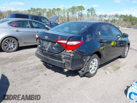 2016 Toyota Corolla L with VIN 5YFBURHEXGP406823, listed as a IAAI auction lot 41798717 with 156,423 mi miles and . Bid and sale history available at DreamBid. Image 4.