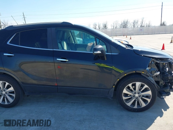 2019 Buick Encore Preferred with VIN KL4CJASB1KB841311, listed as a IAAI auction lot 41703460 with 70,382 mi miles. Bid and sale history available at carsss.com. Image 14.