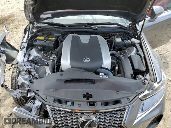 2020 Lexus IS 300 F Sport with VIN JTHG81F25L5043020, listed as a Copart auction lot 56381725 with 22,184 mi miles and Salvage title. Bid and sale history available at DreamBid. Image 11.