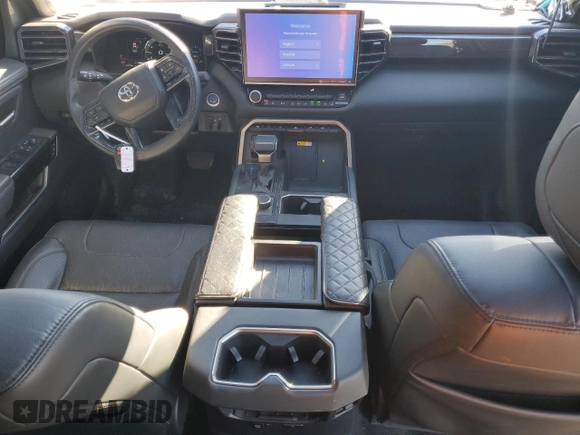 2023 Toyota Tundra Limited Hybrid with VIN 5TFJC5DB7PX021014, listed as a Copart auction lot 45762685 with 64,990 mi miles and Salvage title. Bid and sale history available at DreamBid. Image 8.