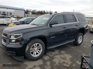 2018 Chevrolet Tahoe LT with VIN 1GNSKBKC8JR358649, listed as a Copart auction lot 48009425 with 98,055 mi miles and Salvage Title. Bid and sale history available at carsss.com. Image 1.