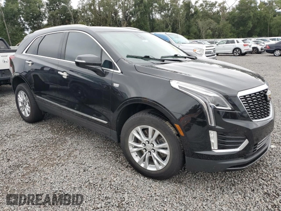 2021 Cadillac XT5 FWD Luxury with VIN 1GYKNAR41MZ105373, listed as a Copart auction lot 74169444 with 0 mi miles and Salvage Title. Bid and sale history available at carsss.com. Image 4.