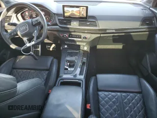 2018 Audi SQ5 Prestige with VIN WA1C4AFY8J2240580, listed as a Copart auction lot 82653194 with 72,600 mi miles and Salvage Title. Bid and sale history available at DreamBid. Image 8.