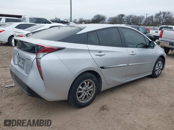 2017 Toyota Prius Two with VIN JTDKARFU7H3531159, listed as a IAAI auction lot 41282942 with 98,146 mi miles. Bid and sale history available at carsss.com. Image 4.