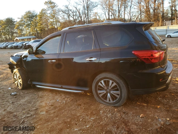 2017 Nissan Pathfinder SL with VIN 5N1DR2MN1HC660594, listed as a Copart auction lot 89143305 with 159,343 mi miles and Salvage Title. Bid and sale history available at carsss.com. Image 2.