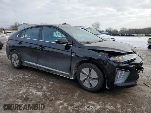 2020 Hyundai Ioniq SE with VIN KMHC75LC4LU190020, listed as a Copart auction lot 42400615 with 38,409 mi miles and Salvage title. Bid and sale history available at DreamBid. Image 4.