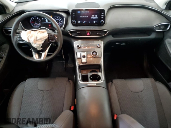 2021 Hyundai Santa Fe SE with VIN 5NMS14AJXMH321148, listed as a Copart auction lot 59810465 with 38,661 mi miles and Salvage title. Bid and sale history available at DreamBid. Image 8.