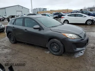 2012 Mazda 3 GX with VIN JM1BL1KF6C1541754, listed as a Copart auction lot 45669125 with 107,214 mi miles and Clean Title. Bid and sale history available at carsss.com. Image 4.
