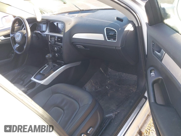 2013 Audi A4 Premium with VIN WAUAFAFL7DN010475, listed as a IAAI auction lot 41669440 with 126,167 mi miles. Bid and sale history available at carsss.com. Image 5.
