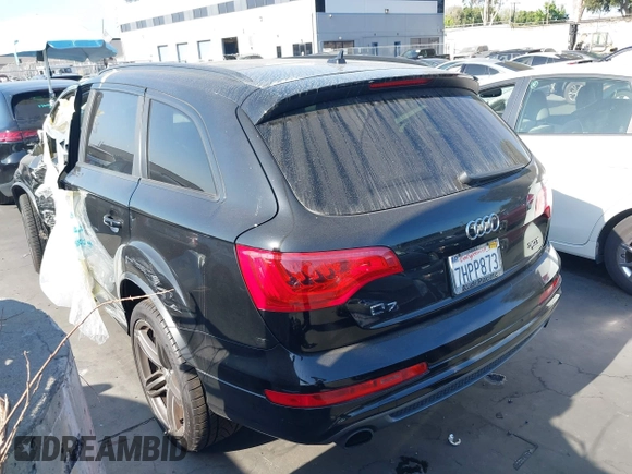 2015 Audi Q7 S line Prestige with VIN WA1DGAFE2FD014905, listed as a IAAI auction lot 42790841 with 111,992 mi miles and . Bid and sale history available at DreamBid. Image 3.