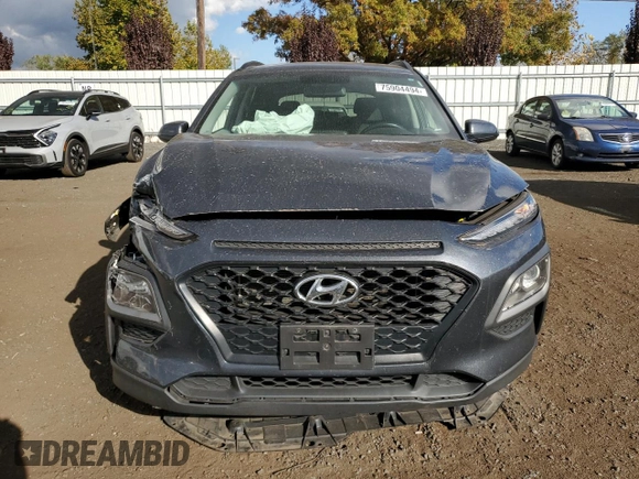 2018 Hyundai Kona SEL with VIN KM8K2CAA9JU097989, listed as a Copart auction lot 75904494 with 121,358 mi miles and Salvage Title. Bid and sale history available at carsss.com. Image 5.