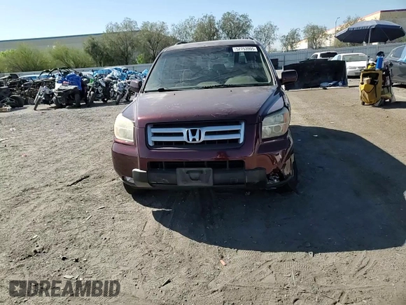 2007 Honda Pilot EX with VIN 5FNYF18457B007990, listed as a Copart auction lot 52753905 with 166,027 mi miles and Salvage Title. Bid and sale history available at DreamBid. Image 12.