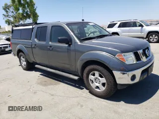 2007 Nissan Frontier SE with VIN 1N6AD09UX7C423043, listed as a Copart auction lot 63322635 with 160,664 mi miles and Salvage title. Bid and sale history available at DreamBid. Image 4.