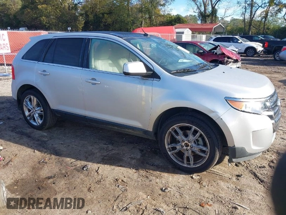 2011 Ford Edge Limited with VIN 2FMDK3KC1BBA55736, listed as a IAAI auction lot 40842361 with 156,697 mi miles. Bid and sale history available at carsss.com. Image 1.