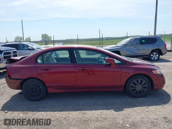 2008 Honda Civic LX with VIN 1HGFA16578L069585, listed as a IAAI auction lot 42148517 with 157,369 mi miles and . Bid and sale history available at DreamBid. Image 13.