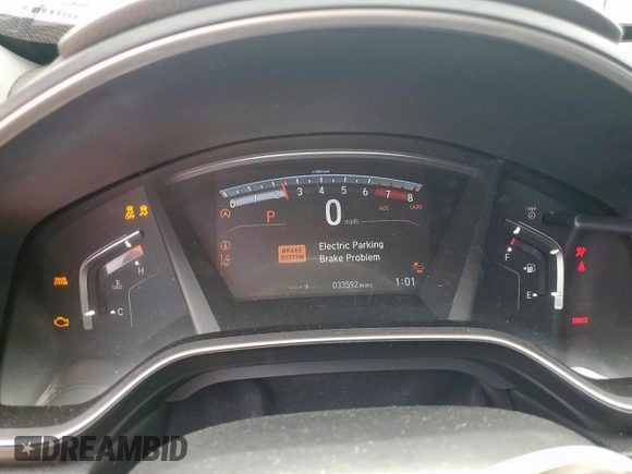 2020 Honda CR-V EX-L z VIN 2HKRW1H83LH421045, wystawiony jako Copart lot #60507375 z przebiegiem 33 592 mil mil oraz Szkoda całkowita • Salvage title. Historia ofert i sprzedaży dostępna na DreamBid. Obrazek 9.