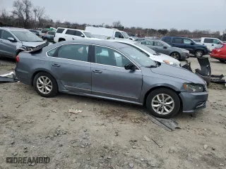 2017 Volkswagen Passat 1.8T S with VIN 1VWAT7A30HC008605, listed as a Copart auction lot 46141915 with 128,358 mi miles and Salvage Title. Bid and sale history available at carsss.com. Image 4.