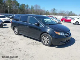 2015 Honda Odyssey EX with VIN 5FNRL5H49FB051333, listed as a IAAI auction lot 41633089 with 271,557 mi miles. Bid and sale history available at carsss.com. Image 1.