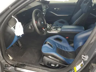 2023 BMW M3 Competition xDrive z VIN WBS43AY08PFP39992, wystawiony jako Copart lot #58658385 z przebiegiem 16 839 mil mil oraz Szkoda całkowita • Salvage title. Historia ofert i sprzedaży dostępna na DreamBid. Obrazek 7.