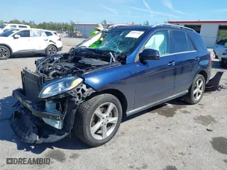 2016 Mercedes-Benz GLE with VIN 4JGDA5JB2GA749071, listed as a IAAI auction lot 41851496 with 78,788 mi miles. Bid and sale history available at carsss.com. Image 2.