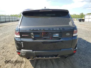 2017 Land Rover Range Rover Sport HSE Dynamic with VIN SALWV2FV4HA176090, listed as a Copart auction lot 54978145 with 137,376 mi miles and Salvage title. Bid and sale history available at DreamBid. Image 6.