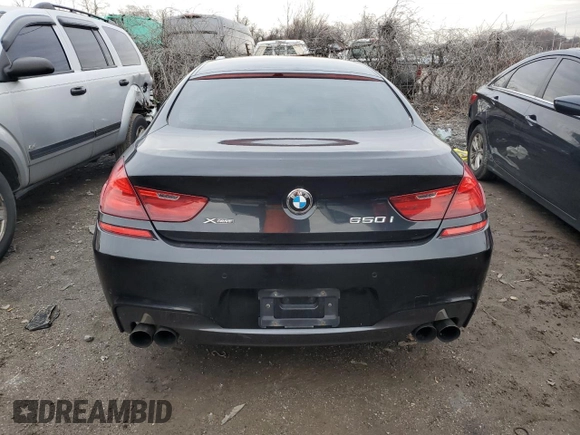 2013 BMW 6 Series 650i xDrive with VIN WBA6B4C56DD098143, listed as a Copart auction lot 85524864 with 136,812 mi miles and Clean Title. Bid and sale history available at carsss.com. Image 7.