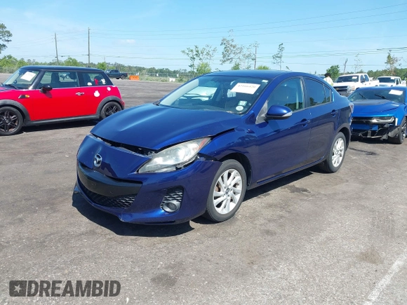 2013 Mazda 3 i Grand Touring with VIN JM1BL1WP1D1797496, listed as a IAAI auction lot 42166470 with 144,025 mi miles and . Bid and sale history available at DreamBid. Image 16.