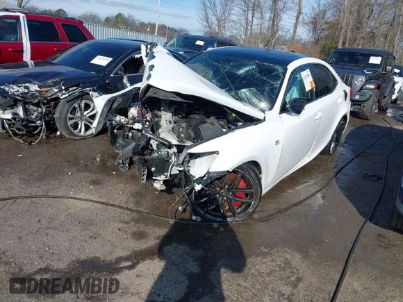 2015 Lexus IS 350 z VIN JTHCE1D29F5008351, wystawiony jako IAAI lot #41125891 z przebiegiem Nie podano mil oraz . Historia ofert i sprzedaży dostępna na DreamBid. Obrazek 2.