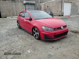 2016 Volkswagen Golf GTI SE w/Performance Pkg with VIN 3VW547AU1GM060801, listed as a Copart auction lot 42822125 with 133,159 mi miles and Salvage Title. Bid and sale history available at carsss.com. Image 10.