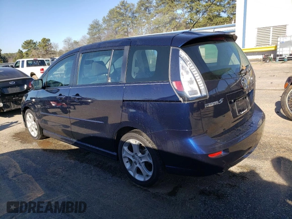 2008 Mazda 5 Grand Touring z VIN JM1CR293780321945, wystawiony jako Copart lot #85856344 z przebiegiem 93 977 mil mil oraz Szkoda całkowita • Salvage title. Historia ofert i sprzedaży dostępna na DreamBid. Obrazek 2.