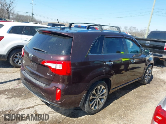 2015 Kia Sorento SX Limited with VIN 5XYKW4A76FG589701, listed as a IAAI auction lot 41661272 with 91,633 mi miles. Bid and sale history available at carsss.com. Image 13.