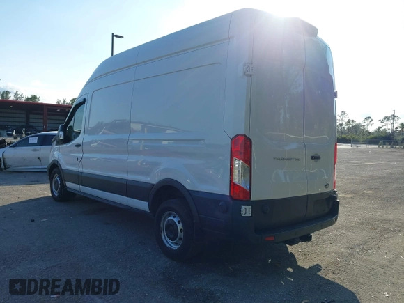 2020 Ford Transit Cargo with VIN 1FTBW1X82LKB49009, listed as a IAAI auction lot 41527513 with 52,802 mi miles and . Bid and sale history available at DreamBid. Image 3.