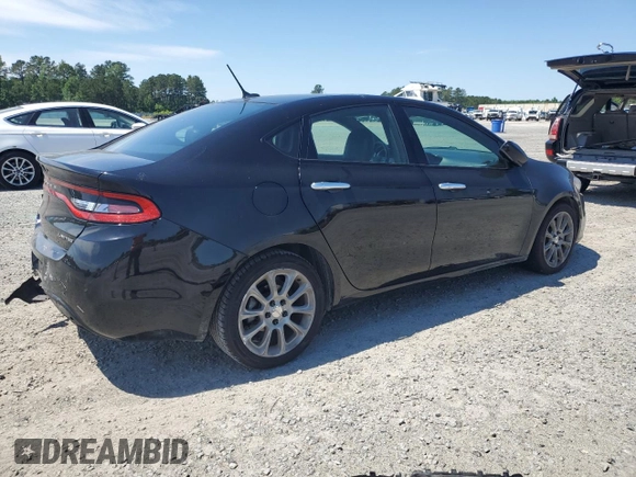 2013 Dodge Dart Limited with VIN 1C3CDFCA2DD293265, listed as a Copart auction lot 55633745 with 96,380 mi miles and Salvage title. Bid and sale history available at DreamBid. Image 3.