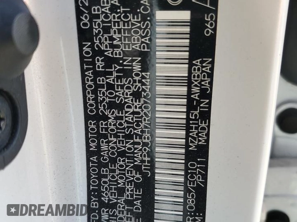 2024 Lexus UX 250h Premium z VIN JTHP9JBH7R2073444, wystawiony jako Copart lot #43447265 z przebiegiem 7 851 mil mil oraz Szkoda całkowita • Salvage title. Historia ofert i sprzedaży dostępna na DreamBid. Obrazek 16.