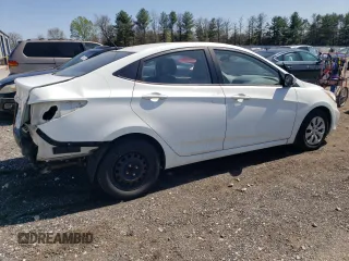 2015 Hyundai Accent GLS with VIN KMHCT4AE1FU847001, listed as a Copart auction lot 52442325 with 82,005 mi miles and Salvage Title. Bid and sale history available at carsss.com. Image 3.