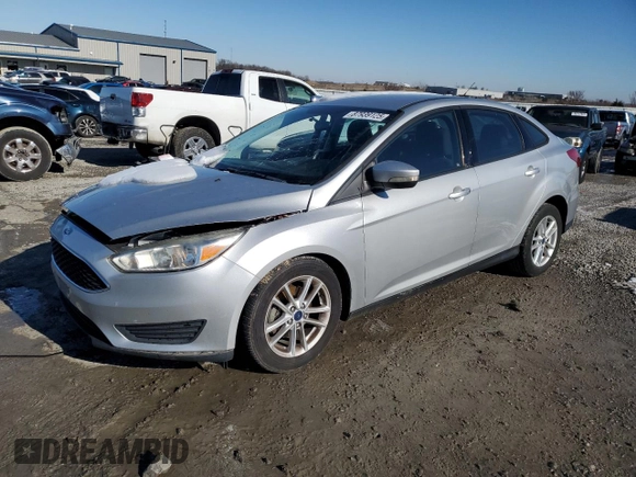 2016 Ford Focus SE with VIN 1FADP3F20GL312342, listed as a Copart auction lot 87939125 with 72,413 mi miles and Salvage Title. Bid and sale history available at carsss.com. Image 1.