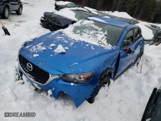 2016 Mazda CX-3 Sport with VIN JM1DKFB76G0128956, listed as a Copart auction lot 86273064 with 27,631 mi miles and Salvage Title. Bid and sale history available at carsss.com. Image 1.