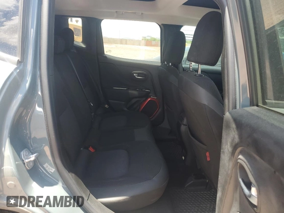 2016 Jeep Renegade Trailhawk with VIN ZACCJBCT6GPD25378, listed as a Copart auction lot 64984875 with 96,325 mi miles and Salvage title. Bid and sale history available at DreamBid. Image 10.