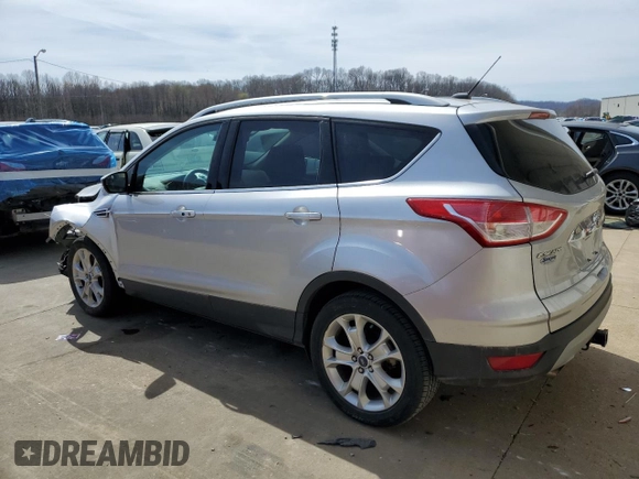 2016 Ford Escape Titanium with VIN 1FMCU9J9XGUC08422, listed as a Copart auction lot 50080525 with 40,370 mi miles and Salvage Title. Bid and sale history available at carsss.com. Image 2.